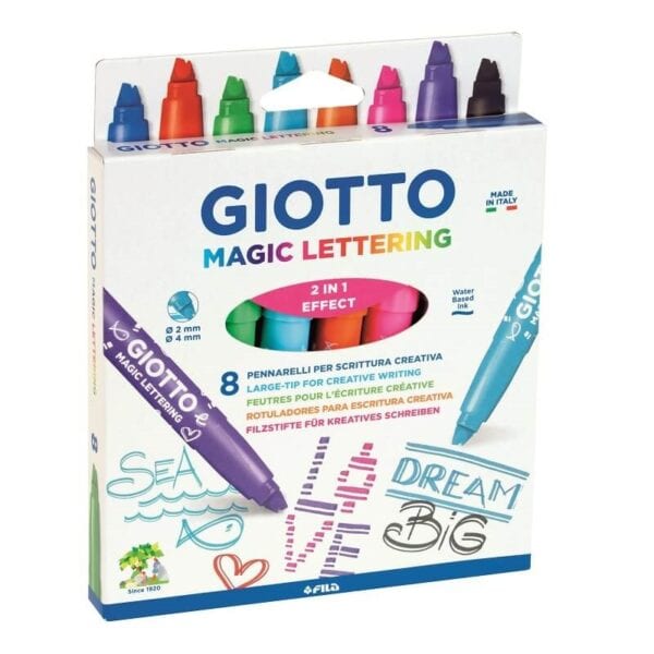 טושים לכתיבה אומנותית GIOTTO